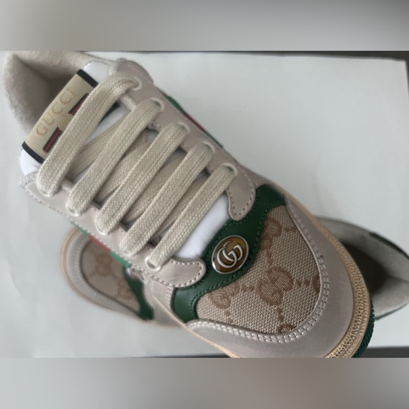COPY - Gucci Women's Vintage Sneakers in Classic Colorway Size EU39 - Picture 4 of 4